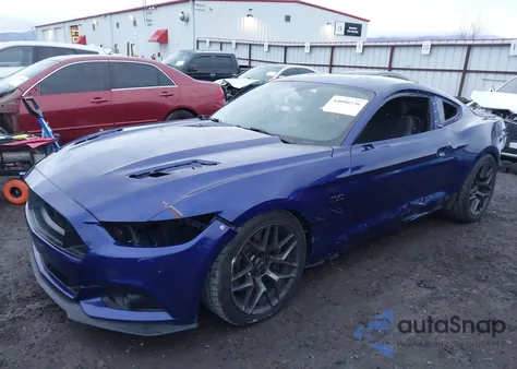 2016 Ford Mustang Gt/Gt Premium из США, поврежденный, VIN 1FA6P8CFXG5284471